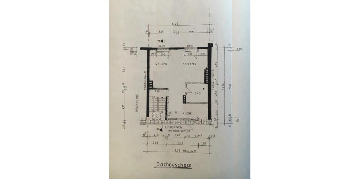 Dachgeschoßwohnung Dortmund Innenstadt Nord - 1 Zimmer, 60 m&sup2;, 450&euro; | Angebot:25612796