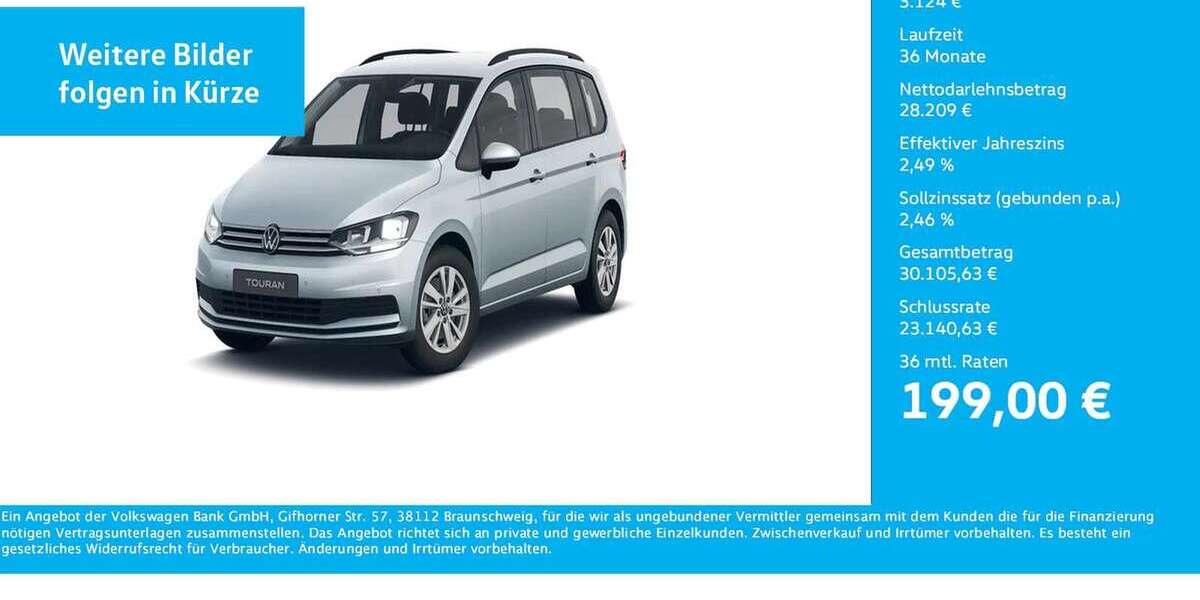 VW Touran 8.580 km 31.333 &euro; Bergkamen 59192