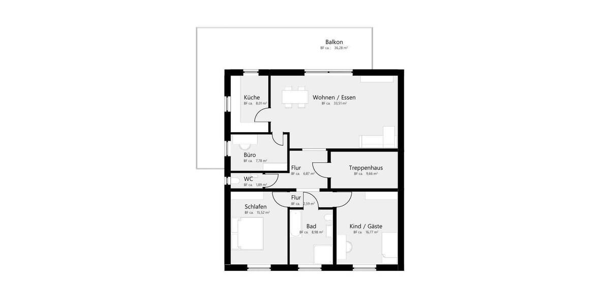 Etagenwohnung Haltern am See Haltern - 4 Zimmer, 104 m&sup2;, 295.000&euro; | Angebot:25756966