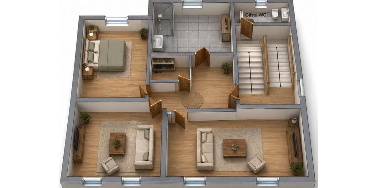 Doppelhaushälfte Herten - 9 Zimmer, 204 m&sup2;, 429.000&euro; | Angebot:26364836