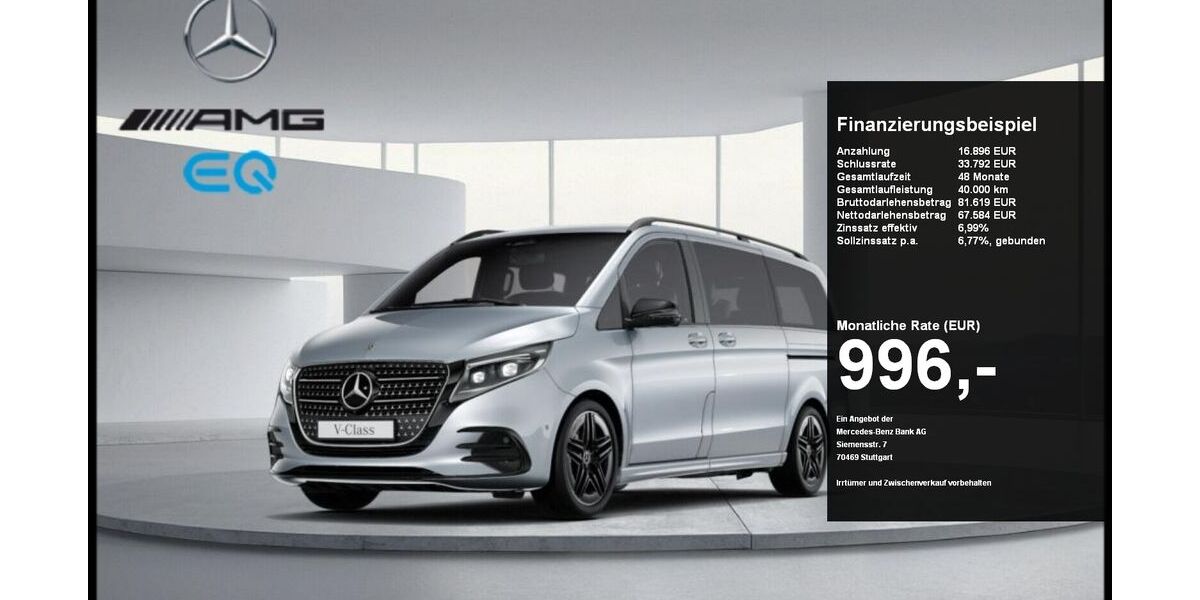 Mercedes-Benz V 300 33.649 km 83.890 &euro; Dortmund 44139