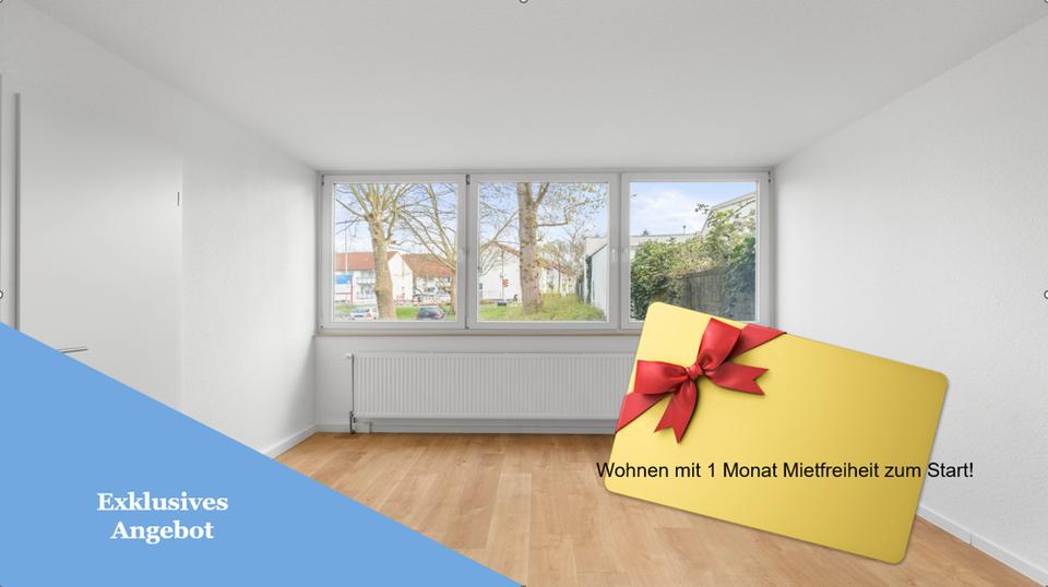 Etagenwohnung Herne Wanne-Bickern - 2 Zimmer, 57 m&sup2;, 453&euro; | Angebot:23217277