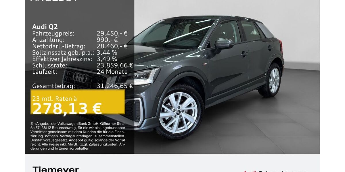 Audi Q2 22.558 km 29.450 &euro; Bochum 44809