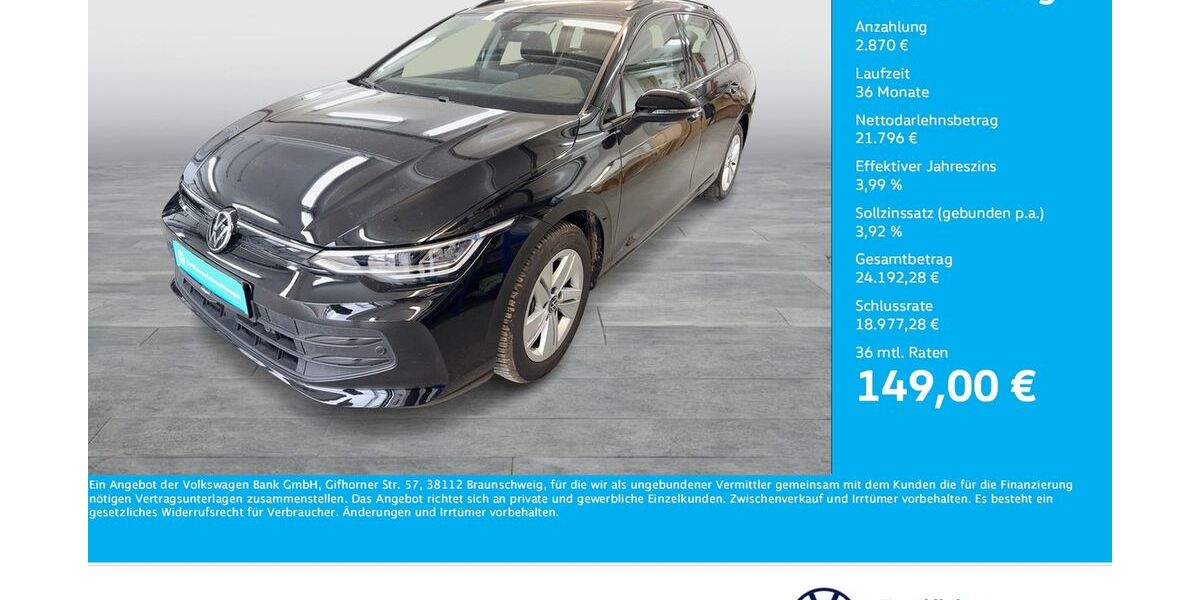 VW Golf 6.410 km 24.666 &euro; Bergkamen 59192