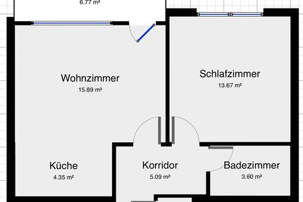 Wohnung Datteln - 2.5 Zimmer, 50 m&sup2;, 550&euro; | Angebot:25936394