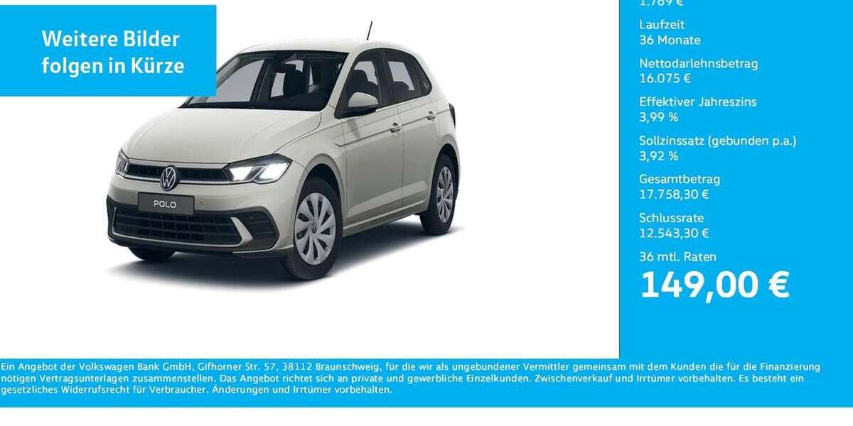 VW Polo 7.659 km 17.844 &euro; Bergkamen 59192