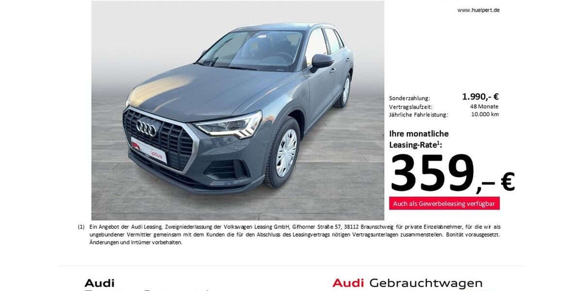 Audi Q3 14.911 km 37.998 &euro; Dortmund 44143