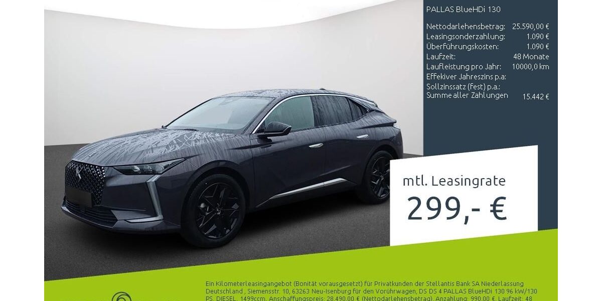 DS Automobiles DS4 8.143 km 25.889 &euro; Dortmund 44263