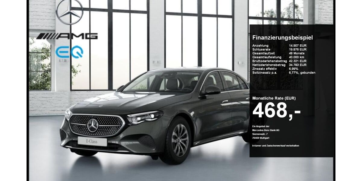 Mercedes-Benz E 200 6.796 km 48.470 &euro; Unna 59423