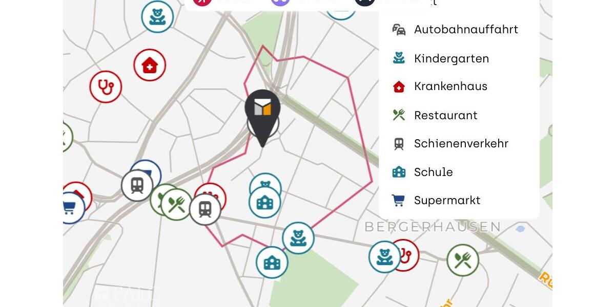 Dachgeschoßwohnung Essen Stadtbezirk II - 2.5 Zimmer, 51 m&sup2;, 510&euro; | Angebot:24676783