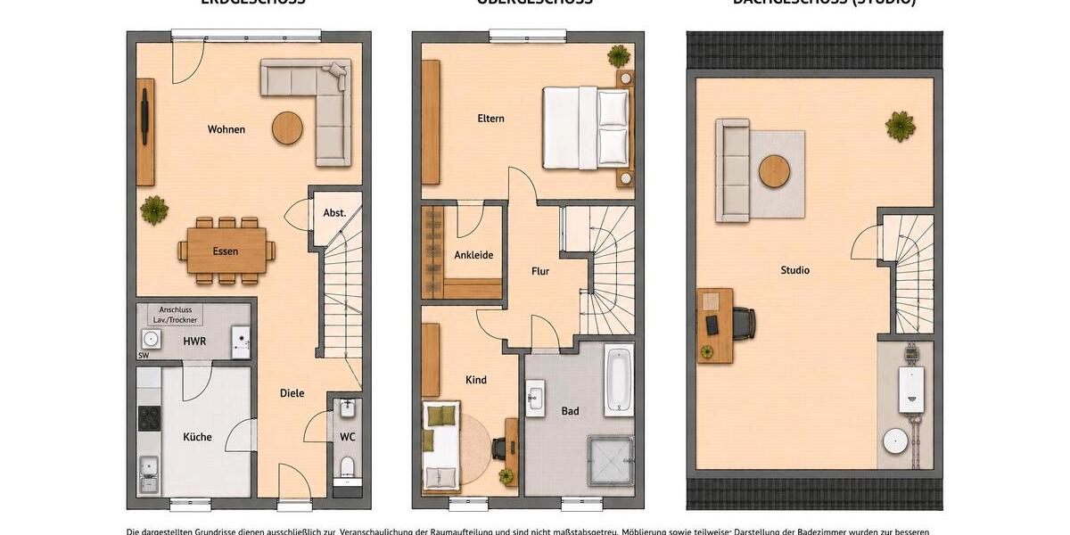 Reihenhaus Essen Stadtbezirk IV - 469.000&euro; | Angebot:26722182