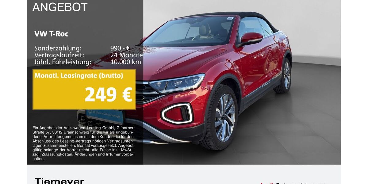 VW T-Roc 22.885 km 30.320 &euro; Gelsenkirchen 45894
