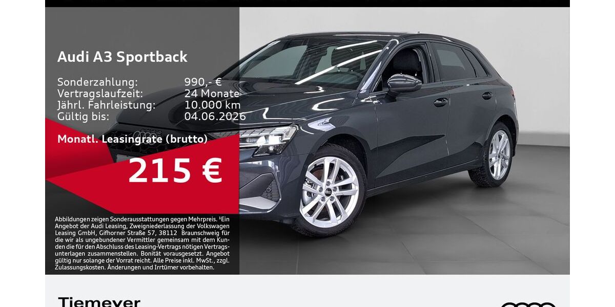 Audi A3 27.709 km 28.990 &euro; Bochum 44809