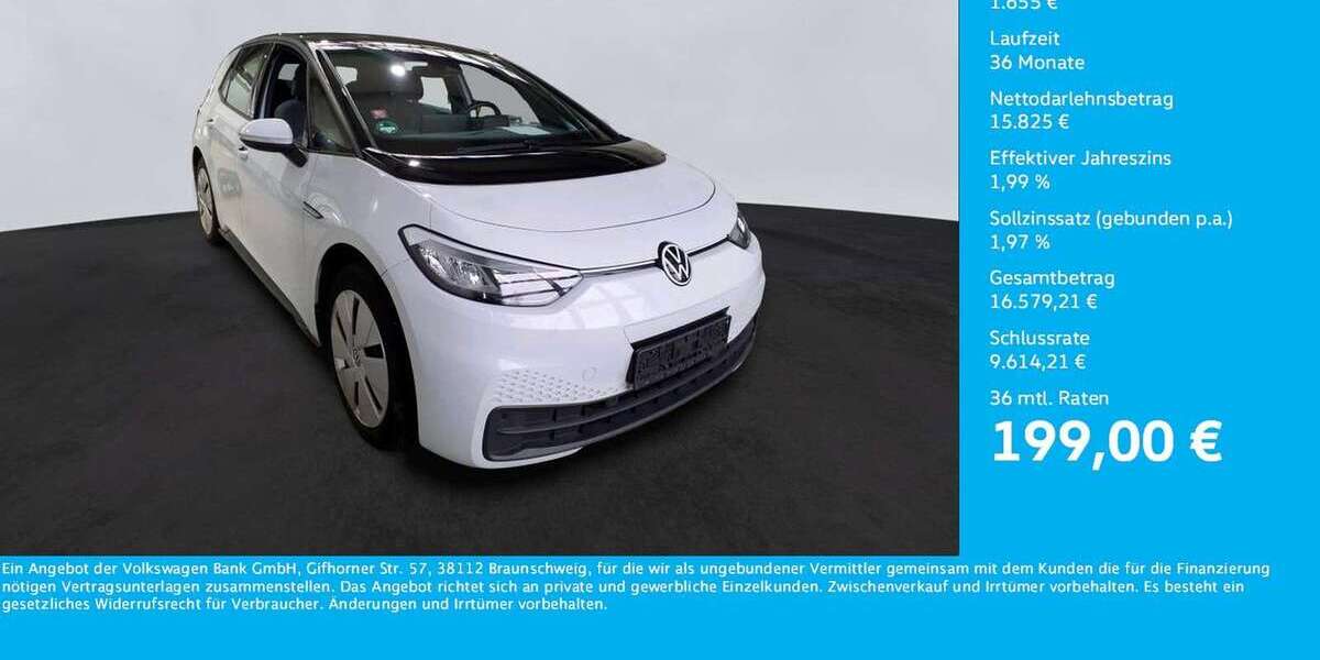 VW ID.3 73.008 km 17.480 &euro; Unna 59423