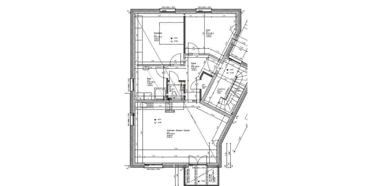 Etagenwohnung Gevelsberg - 3 Zimmer, 85 m&sup2;, 817&euro; | Angebot:25720454
