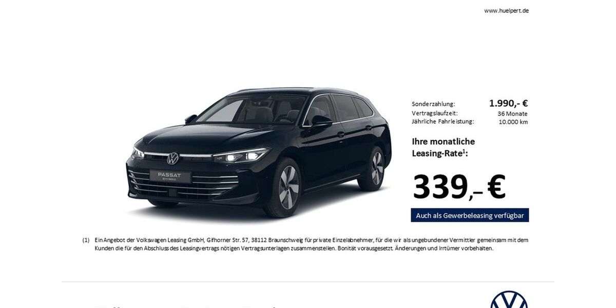 VW Passat Variant 6.154 km 42.852 &euro; Bergkamen 59192