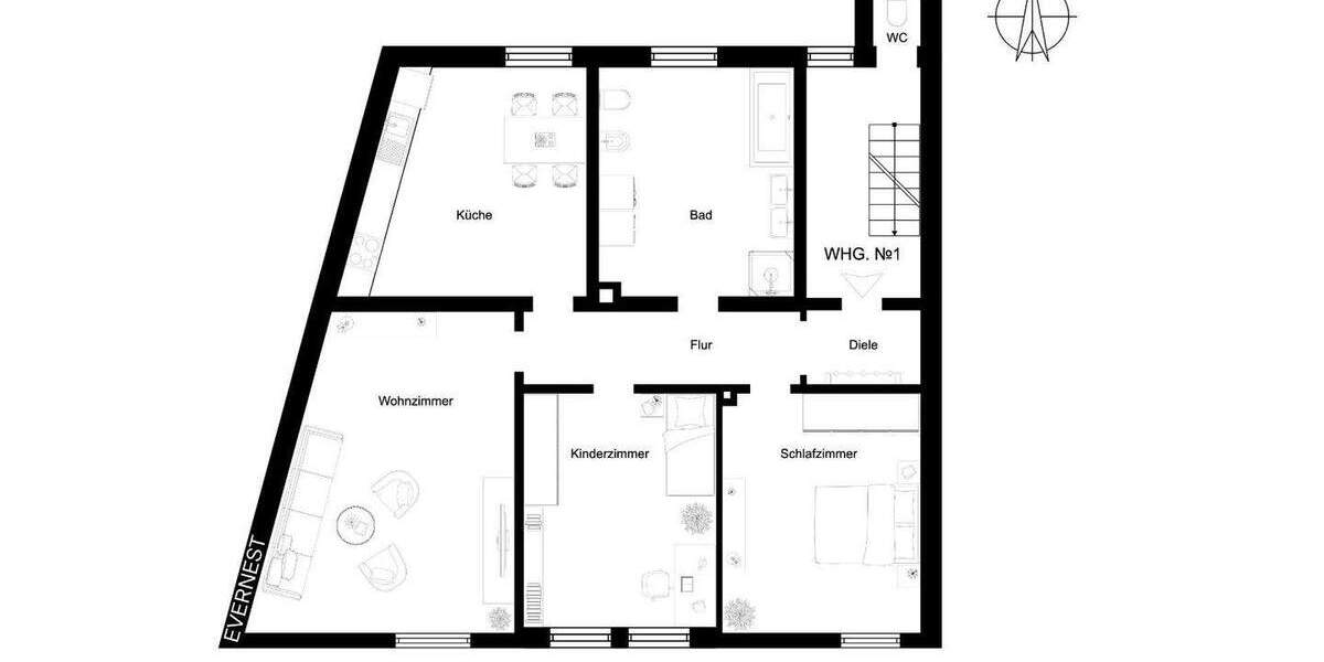 Mehrfamilienhaus, Wohnhaus Essen Kray - 1 Zimmer, 416 m&sup2;, 599.000&euro; | Angebot:25691855