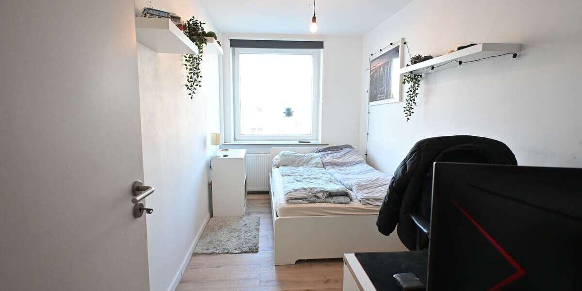 Etagenwohnung Bochum Innenstadt - 3 Zimmer, 82 m&sup2;, 800&euro; | Angebot:26020245