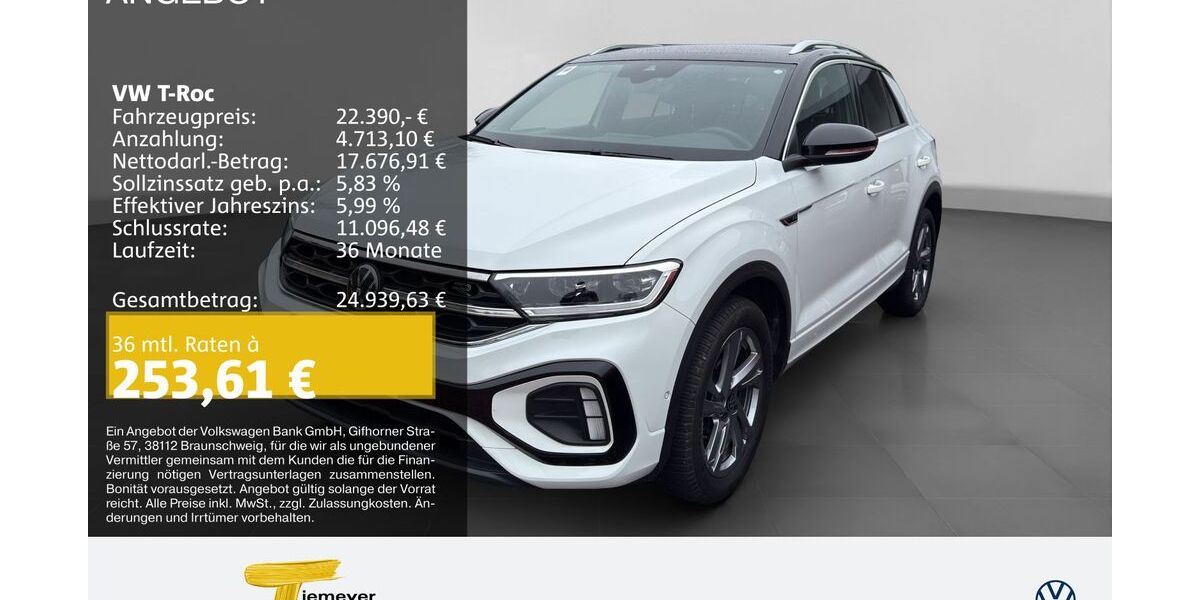 VW T-Roc 49.692 km 22.390 &euro; Recklinghausen 45663