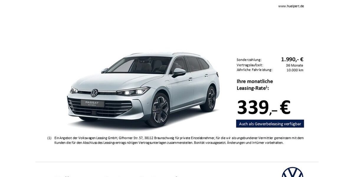 VW Passat Variant 8.515 km 43.499 &euro; Dortmund 44141