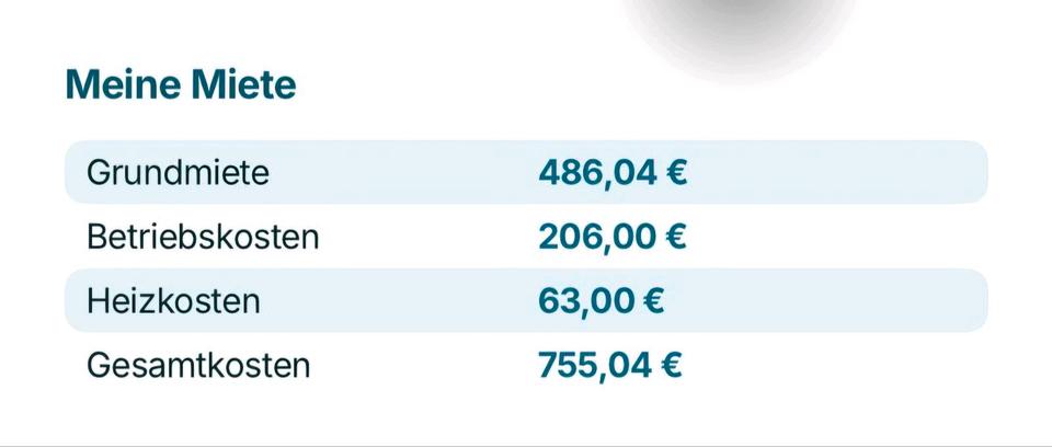 Etagenwohnung Dortmund Innenstadt West - 2 Zimmer, 58 m&sup2;, 486&euro; | Angebot:25979600