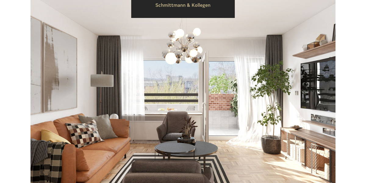 Wohlfühlwohnung in guter Nachbarschaft und Blick auf den Florian - Etagenwohnung Dortmund (Gartenstadt / Mitte) Mitte) | Angebot:21617371