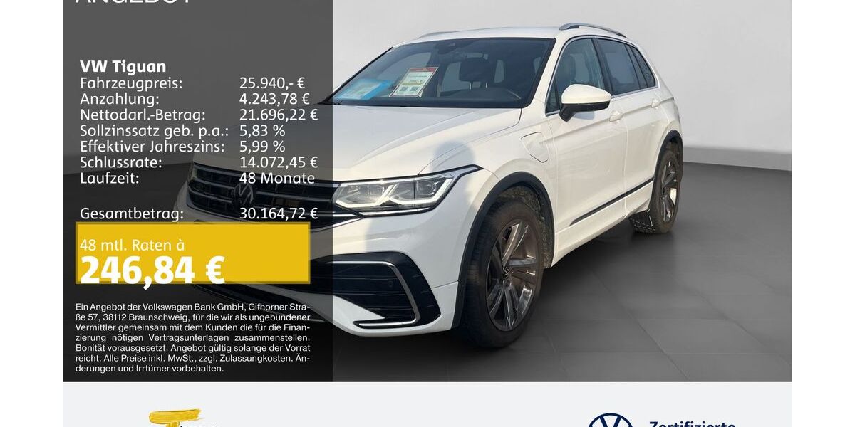 VW Tiguan 93.429 km 25.940 &euro; Dorsten 46282