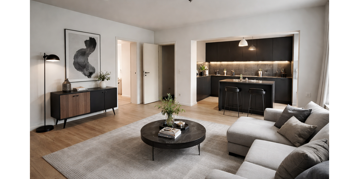 Etagenwohnung Gelsenkirchen Rotthausen - 3 Zimmer, 53 m&sup2;, 380&euro; | Angebot:26267748