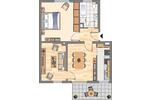 Etagenwohnung Castrop-Rauxel Bladenhorst - 2 Zimmer, 54 m&sup2;, 449&euro; | Angebot:25784515
