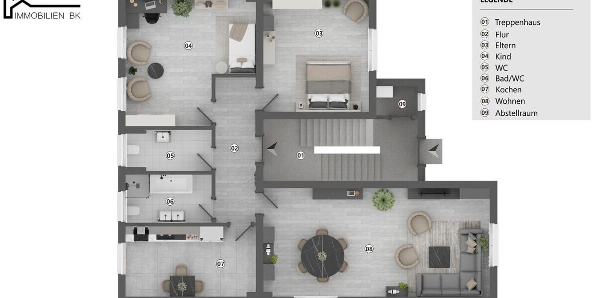 Altbau-Charme mit Geschichte - MFH mit 5 WE und 4 Garagen in Herne - Mehrfamilienhaus, Wohnhaus Herne Altenhöfen | Angebot:25232861