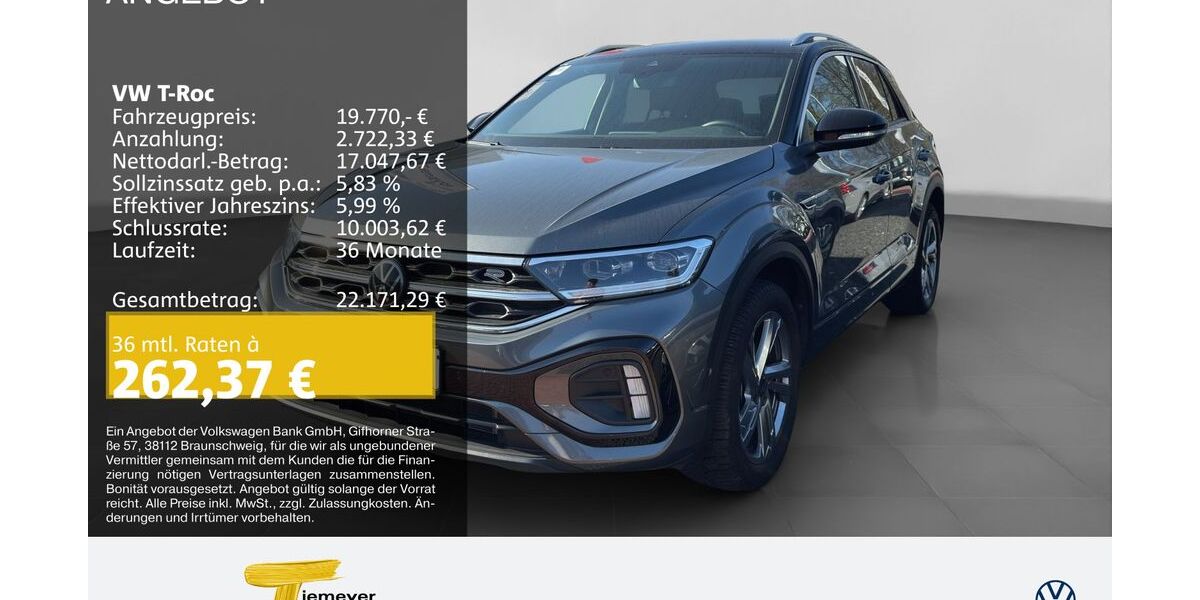 VW T-Roc 47.452 km 19.390 &euro; Recklinghausen 45663