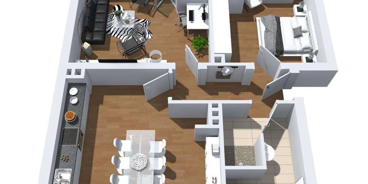 Etagenwohnung Herne Börnig - 2 Zimmer, 60 m&sup2;, 479&euro; | Angebot:26098616