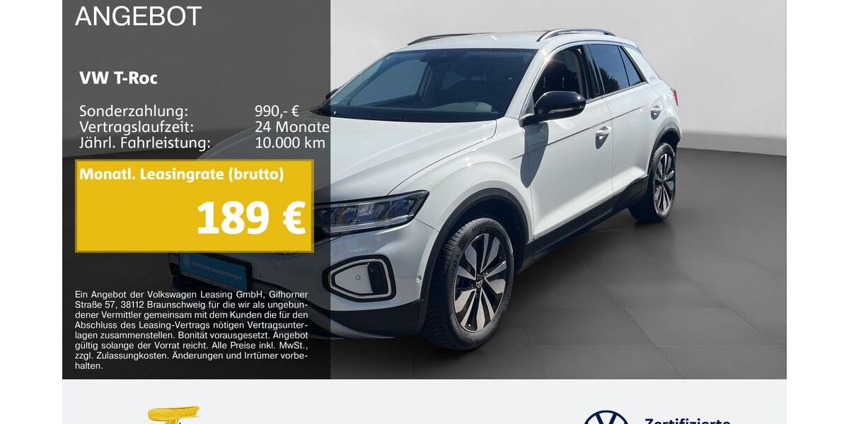 VW T-Roc 24.528 km 22.060 &euro; Gelsenkirchen 45888
