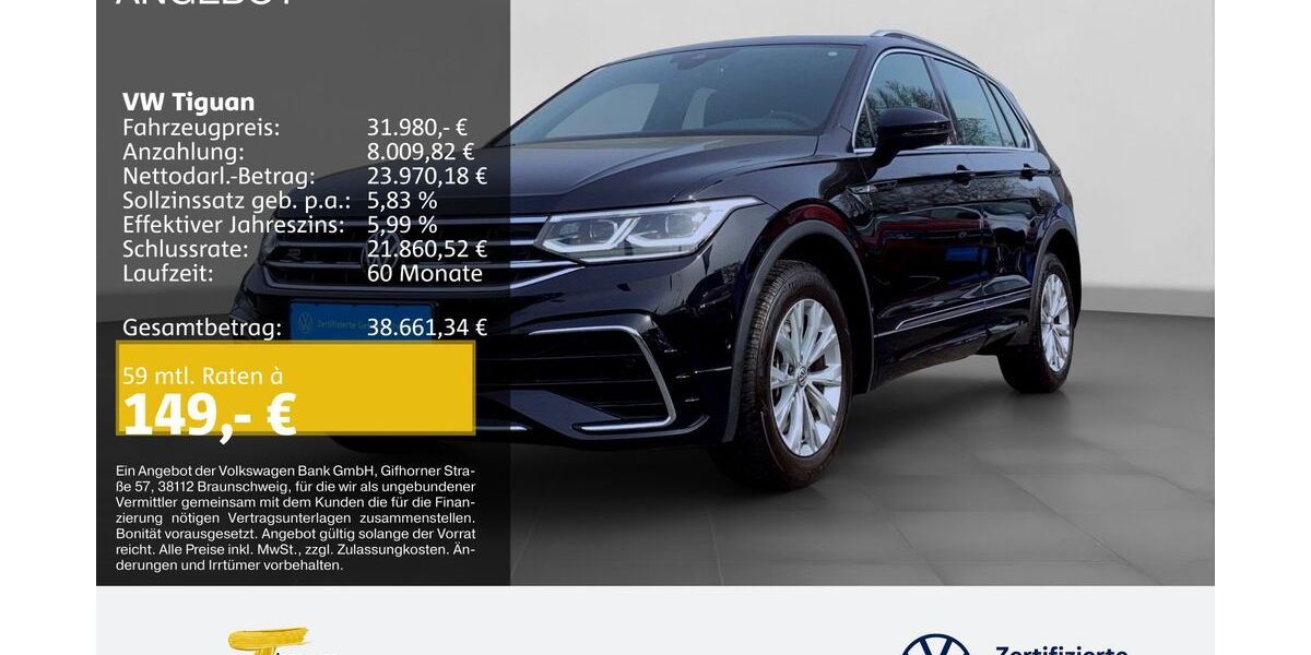 VW Tiguan 35.439 km 30.980 &euro; Herne 44653