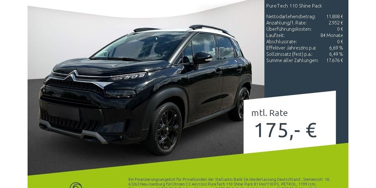 Citroen C3 Aircross 19.690 km 14.789 &euro; Dortmund 44263