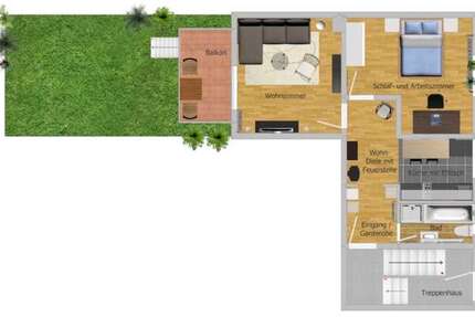 Zimmer Essen Stadtbezirk IV - 2 Zimmer, 910&euro; | Angebot:19205119