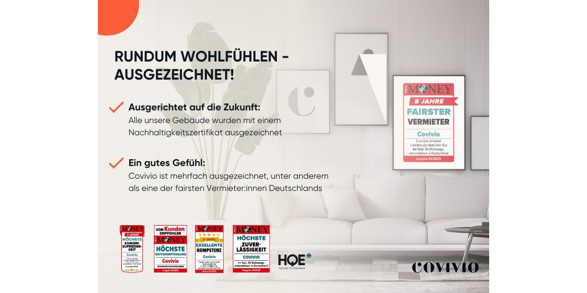 Etagenwohnung Essen Stadtbezirk IV - 2 Zimmer, 54 m&sup2;, 475&euro; | Angebot:25341173