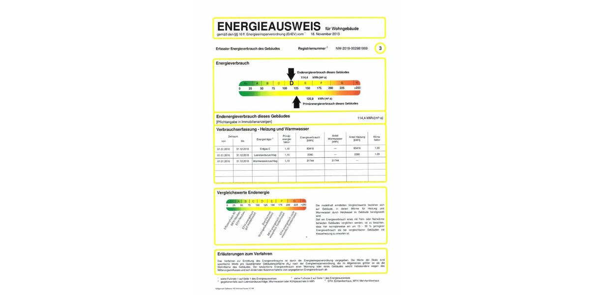 Etagenwohnung Essen Stadtbezirk III - 2 Zimmer, 47 m&sup2;, 415&euro; | Angebot:25541286