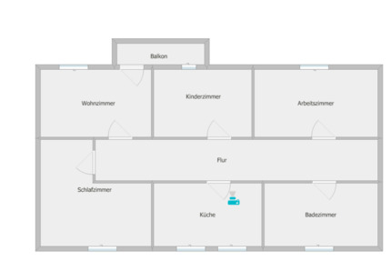 Wohnung Gladbeck Brauck - 4 Zimmer, 67 m&sup2;, 540&euro; | Angebot:25275591