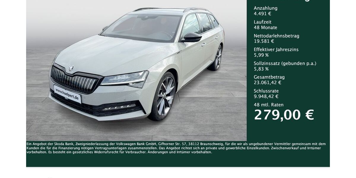 Skoda Superb 97.945 km 23.936 &euro; Dortmund 44309