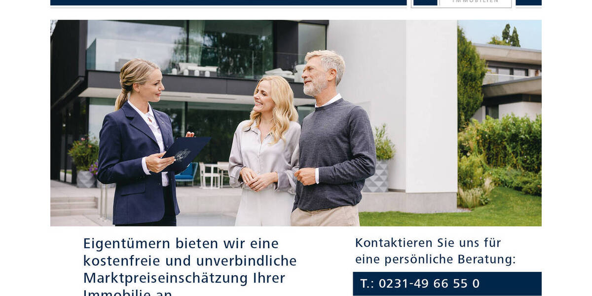 Etagenwohnung Dortmund Kirchhörde - 2 Zimmer, 66 m&sup2;, 199.000&euro; | Angebot:26344709