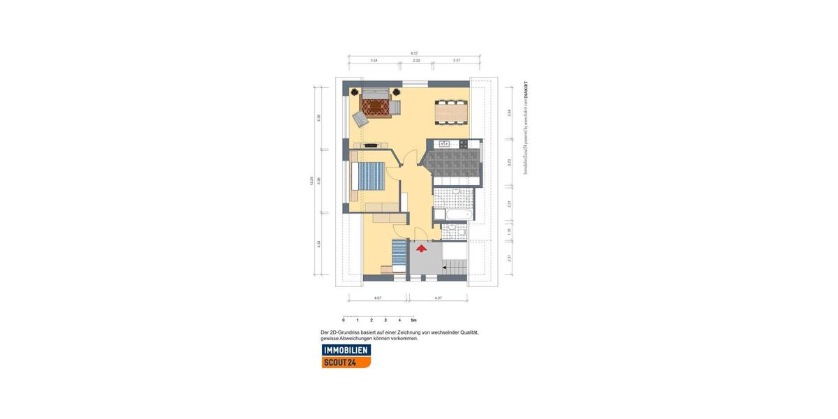 Dachgeschoßwohnung Datteln - 3.5 Zimmer, 92 m&sup2;, 736&euro; | Angebot:20125117