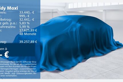 VW Caddy Maxi 48.630 km 32.720 &euro; Recklinghausen 45663