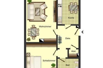 Wohnung Bergkamen - 2.5 Zimmer, 65 m&sup2;, 359&euro; | Angebot:25233615