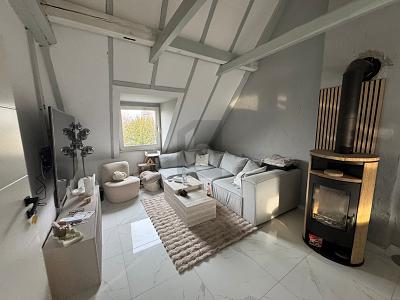 SCHÖNER WOHNEN MIT KAMIN UND OFFENEM STUDIO - Maisonettenwohnung Herten Bertlich | Angebot:26207127