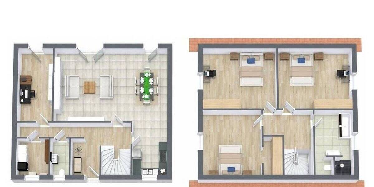 Einfamilienhaus Bergkamen-Weddinghofen Mitte - 5 Zimmer, 105 m&sup2;, 399.500&euro; | Angebot:25996544