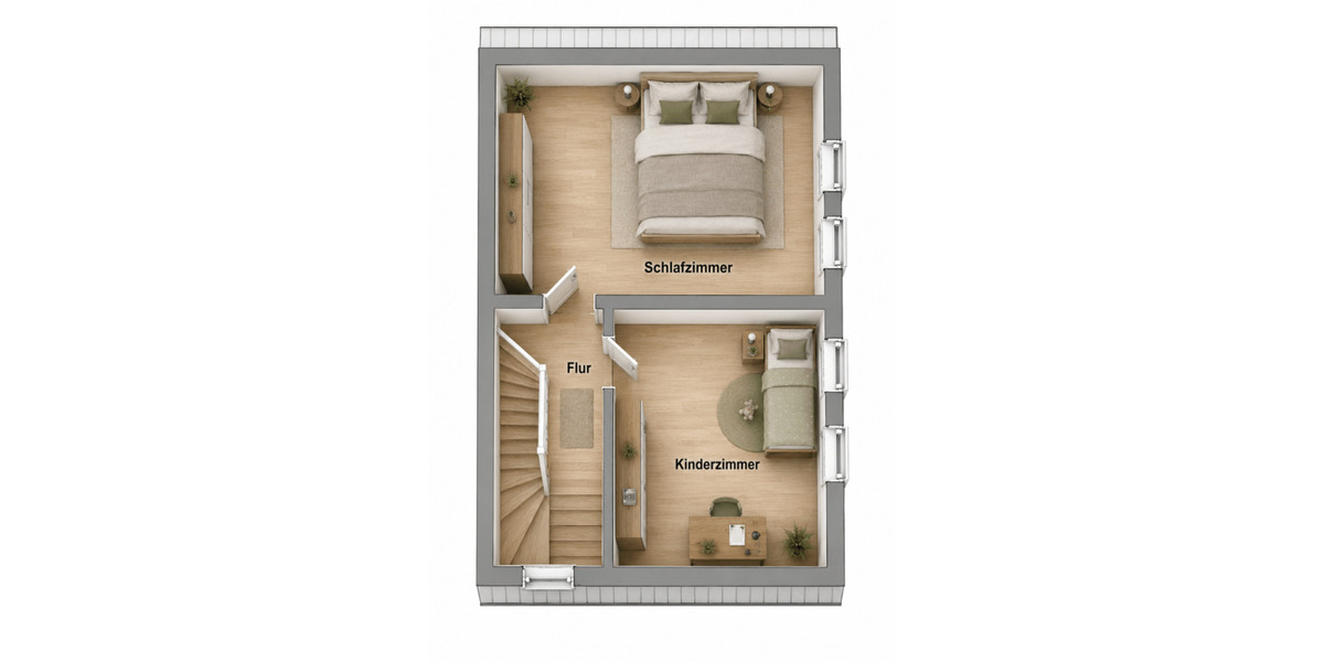Doppelhaushälfte Herten Bertlich - 3 Zimmer, 82 m&sup2;, 179.000&euro; | Angebot:26740307