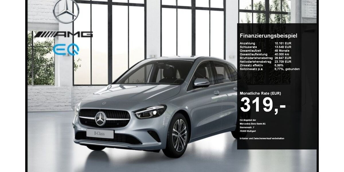 Mercedes-Benz B 200 2.640 km 33.870 &euro; Unna 59423