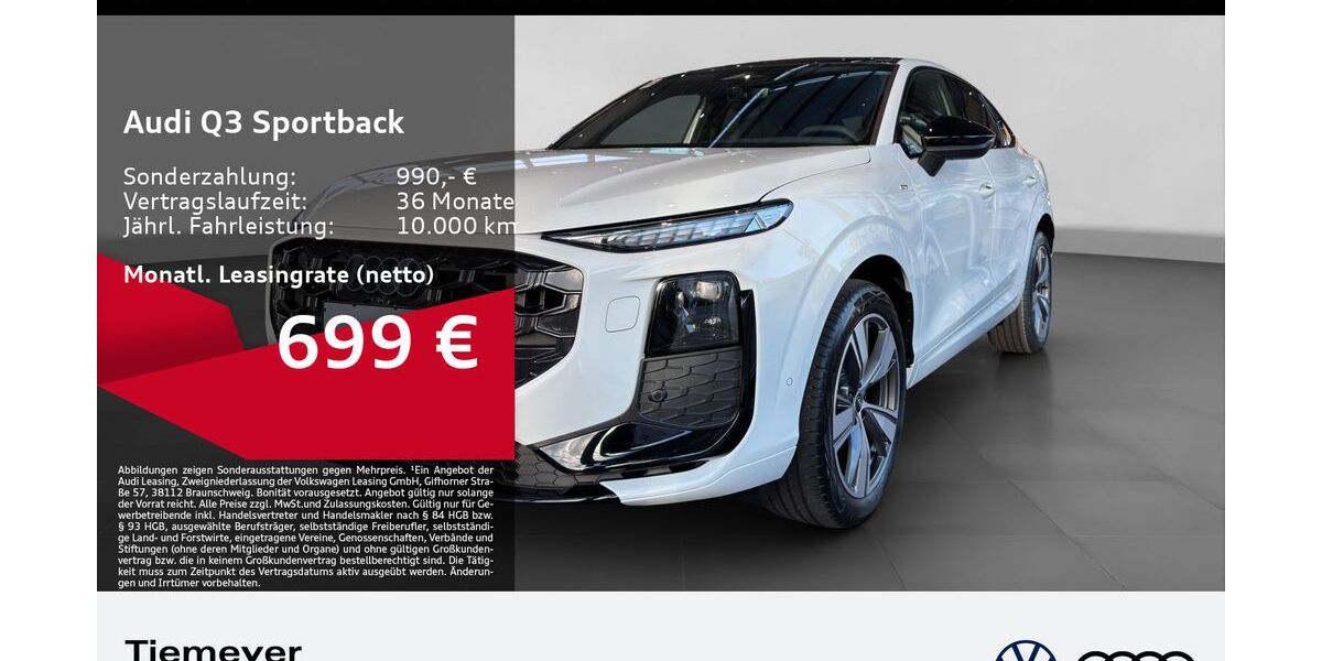 Audi Q3 3.950 km 54.690 &euro; Gelsenkirchen 45894