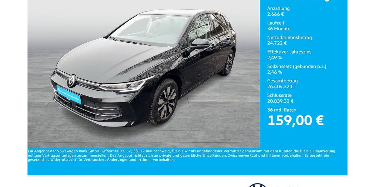 VW Golf 9.000 km 26.711 &euro; Dortmund 44379